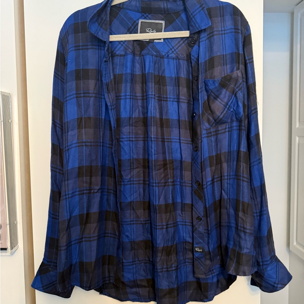 Rails flannel size medium